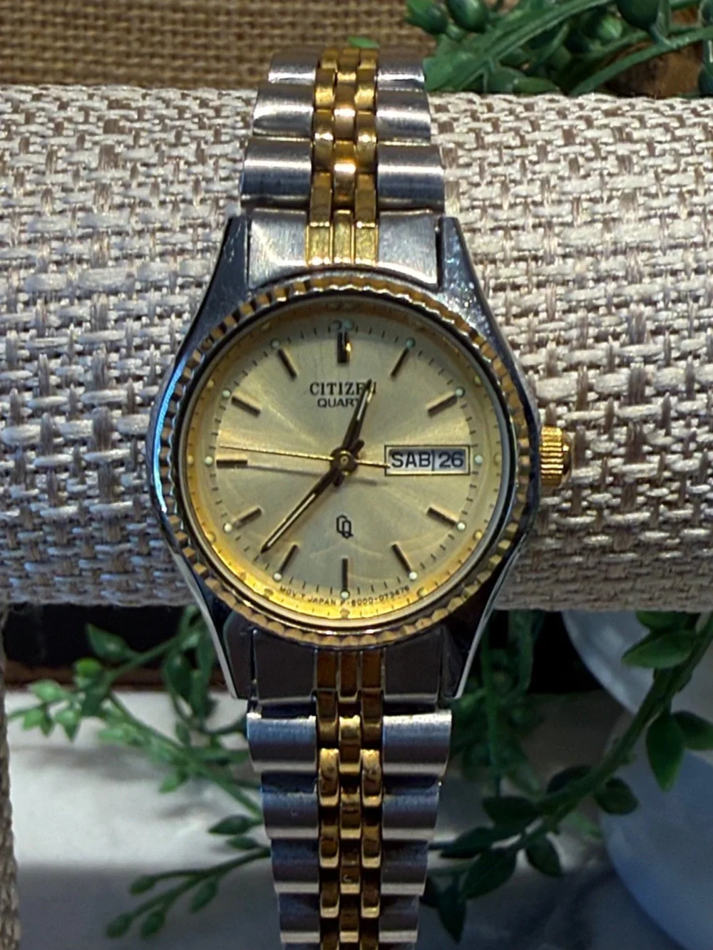 Citizen Two-Tone Gold and Silver Bracelet Watch